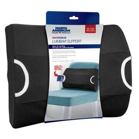 Jobar International Support, Lumbar Fm W/Strap Removeable Hot/Cold Gel Pk (4/Cs) - JB8419