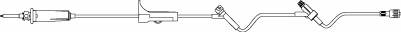 BBraun - Primary IV Administration Set 15 Drops / mL Drip Rate 86 Inch Tubing 2 Ports - US1160