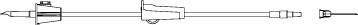 BBraun - Transfer Set with Needle 27 Inch - V1905