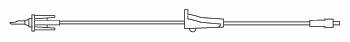 BBraun - Primary IV Administration Set 15 Drops / mL Drip Rate 27 Inch Tubing Without Ports - V2203