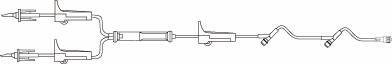 BBraun - Primary IV Administration Set 10 Drops / mL Drip Rate 96 Inch Tubing 2 Ports - V2520