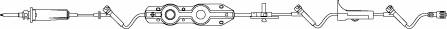 Outlook Pump ADDitIV - IV Pump Set 15 Drops / mL Drip Rate 120 Inch Tubing 3 Ports - NF3106