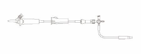 Braun - Anesthesia IV Administration Set 15 Drops / mL Drip Rate 114 Inch Tubing 1 Port - 351510