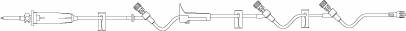 B. Braun Bbraun Administration Set BBraun 60 Drops / mL Drip Rate 104 Inch Tubing 3 Ports - 352079