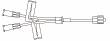 B. Braun - Extension Set 6 Inch Tubing Without Ports 0.4 mL Priming Volume DEHP-Free - 471957