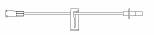 B. Braun - Extension Set 6 Inch Tubing Without Port 0.2 mL Priming Volume DEHP-Free - 471991