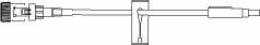 B. Braun Safsite Extension Set 6 Inch 1 Port 1.27 mL Priming Volume DEHP-Free - 472070
