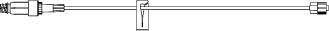 B. Braun Ultrasite Extension Set UltraSite 14 Inch 1 Port 0.95 mL Priming Volume DEHP-Free - 473445