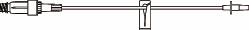 B. Braun Extension Set 8 Inch Tubing 1 Port 0.61 mL Priming Volume DEHP-Free - 473438