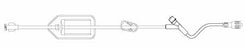 B. Braun - Extension Set 16 Inch Tubing 1 Port 5.1 mL Priming Volume DEHP-Free - 473995