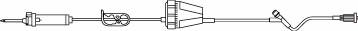B. Braun Rate Flow* Administration Set 60 Drops / mL Drip Rate 84 Inch Tubing 1 Port - V5926