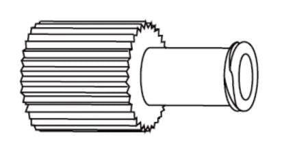 B. Braun Red Cap Luer Replacement Cap - R2000B