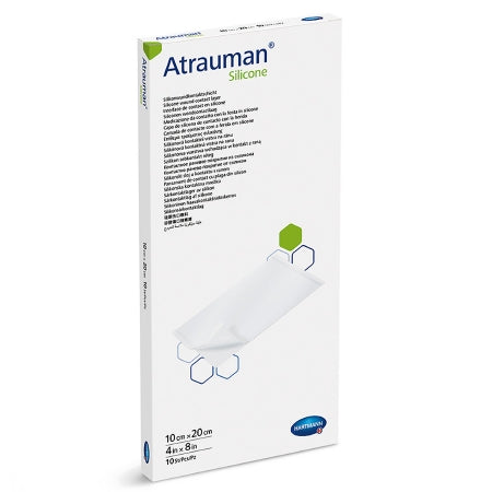 Atrauman Silicone - Wound Contact Layer Dressing 4 X 8 Inch Silicone Rectangle Sterile - 499564