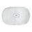 Econoline Products Pad Orthopedic Foam 3.25X2-1/8" 1/4" Thick White 100/Package - 1008503