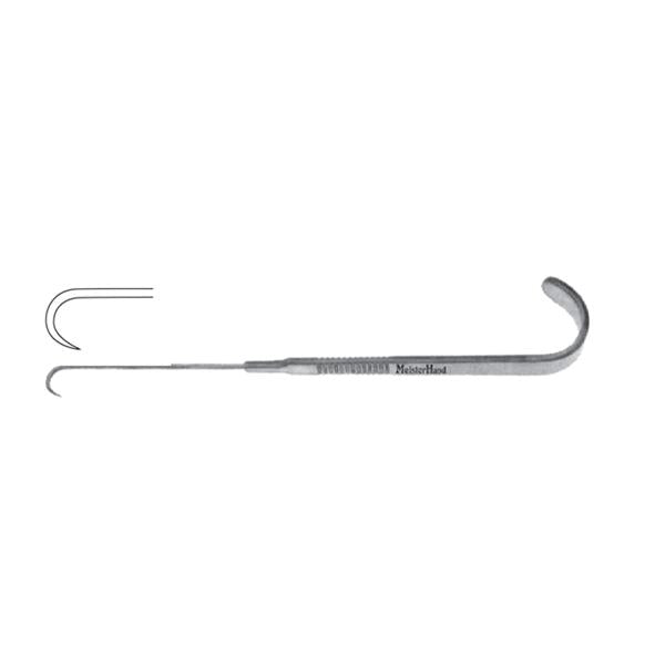 Miltex-Integra Hook Trachea Tracheal New'S Meister-Hand 6" Sharp Point 1Prng Stainless Steel Ea - MH23-1051