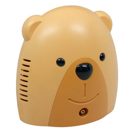 Sunset Healthcare  Solutiions Compressor Nebulizer System Small Volume 6 Ml Medication Bottle Pediatric Aerosol Mask Delivery - NEB300-BEAR