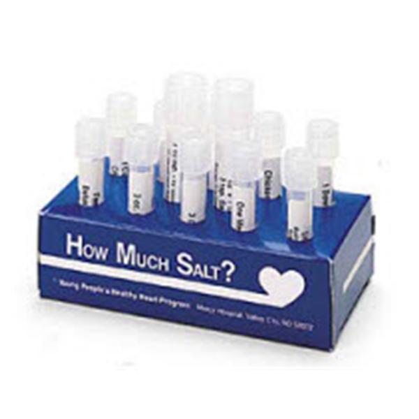Nasco Company Test Tube Display Educational How Much Salt Each - WA16056HR