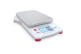 Vwr International Food / Lab Scale Ohaus Digital Lcd Display 620 Gram Capacity Silver / White Battery Operated - 470313-238