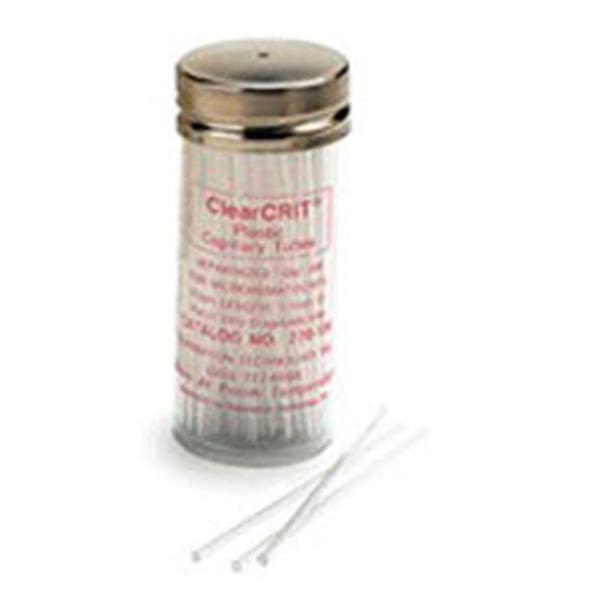 Separation Technology Clearcrit Heparinized Capillary Tube Plastic 5X200/Bx - 270-107