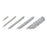 Aspen Surgical Brush Instrument Cleaning Safeclean 16"X7Mm Large Nylon Bristle White 2/Pk - 241042BBG