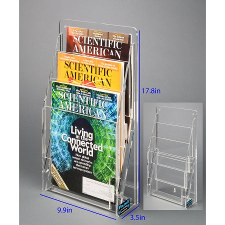 Poltex - Literature Holder 3 Pockets - 3UPPORTRAIT-W