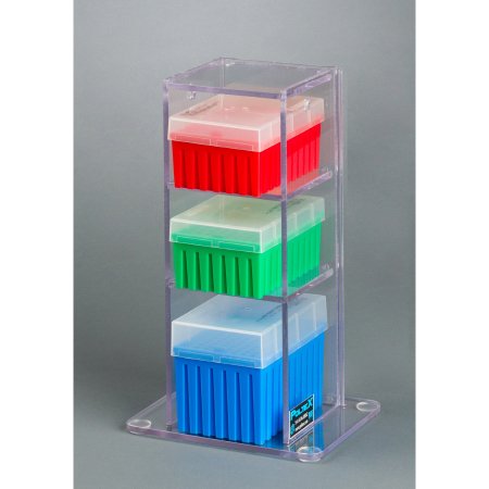 Poltex - Vertical Benchtop Organizer 3 Pocket, 4-1/2 X 4-1/2 X 12 Inch - 3VTORG