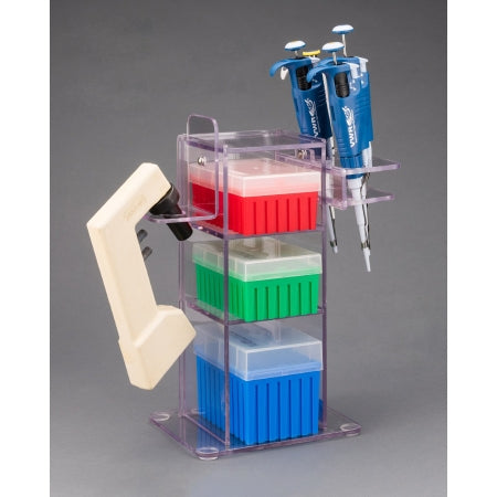 Poltex Vertical Benchtop Organizer 3 Pocket, 6 X 7-1/2 X 12-1/2 Inch - 3VTORG-PIPTRBRK-BRK