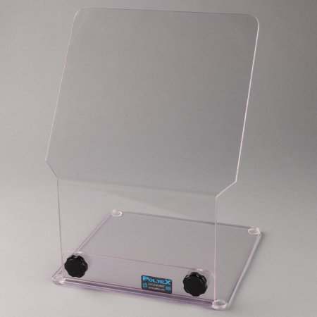 Poltex Shield, Biohazard Ergonomic Petg 12"X15 1/2"X11 1/2" - BIOSH