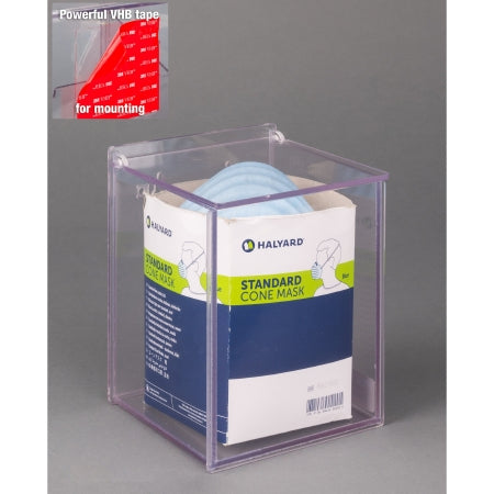 Poltex - Cone Mask Dispenser VHB Tape Clear 5-1/2 X 5-1/2 X 7 Inch PETG Plastic - CONMSK-W