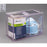 Poltex - Double Cone Mask Dispenser Wall Mount 2-Compartment Clear 5-1/2 X 5-1/2 X 7 Inch PETG Plastic - DBLCONMSK-W