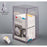 Poltex - N95 Face Mask Dispenser Wall Mount Bulk PPE Clear 6-1/2 X 7 X 11.9 Inch PETG Plastic - DUSTMSK-W