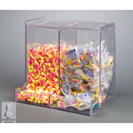 Poltex - Earplug Dispenser Wall Mount PETG Plastic - EARDOUB-W