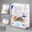 Poltex - Face Shield Dispenser Wall Mount 2-Box Capacity 6.4 X 11-1/2 X 15 Inch - FACESHLD2VM-W