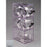 Poltex - Goggle Dispenser Wall Mount 3 Goggle Capacity Clear 4 X 6 Inch PETG Plastic - GOGGLE3-W