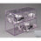 Poltex - Goggle Dispenser Wall Mount 6 Goggle Capacity Clear 4 X 4 X 6 Inch PETG Plastic - GOGGLE6-W
