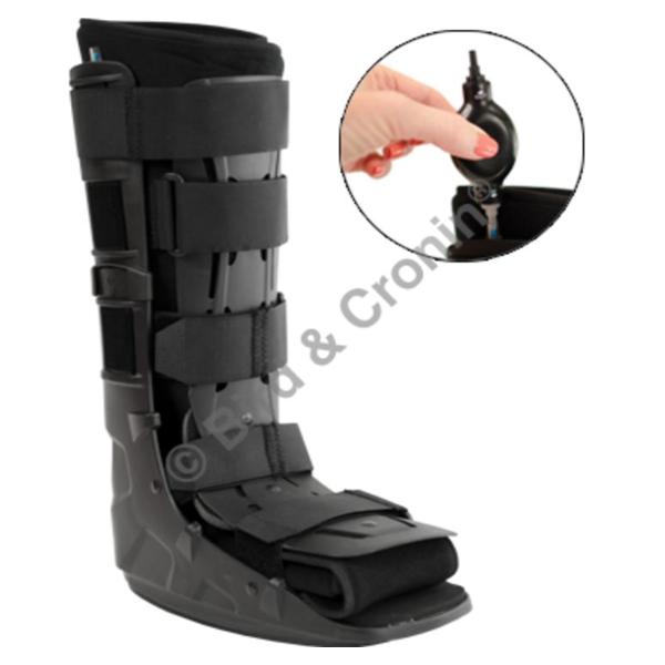 Bird & Cronin Walker Brace Air Trio Shell Ankle Adult Black Size Small Ea - 0814-0982