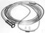Allied Healthcare Softie Nasal Cannula Low Flow Adult Straight Prong / Non-flared Tip - 33239