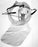 B&F Medical - Oxygen Mask Elongated Style Pediatric Adjustable Head Strap / Nose Clip - 64092