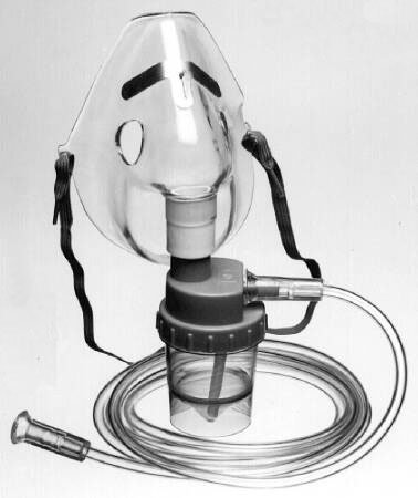 B & F Medical - Handheld Nebulizer Kit Small Volume Medication Cup Universal Aerosol Mask Delivery - 64085