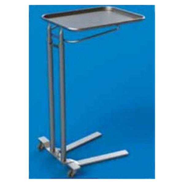 Mac Medical Stand Mayo 19-1/8X12-5/8" 50Lbs 2 Swivel Casters Ea - MYO-2001