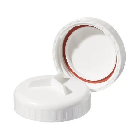 Nalgene - Tube Closure Sealing Cap White 63 mm For use with 500 mL / 1 Liter Oak Ridge Centrifuge Tubes NonSterile - DS3132-0063