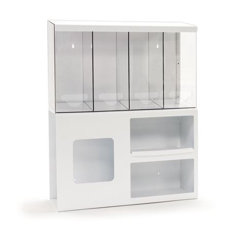 Market Lab Dispenser, Ppe Bulk W/Hardwaref/Wall Mount 25"X6.25"X30.13" - ML18372