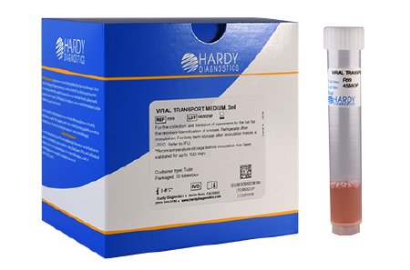 Hardy Diagnostics - Transport Media Viral Transport Medium Beige Tube Format - R99