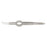 Miltex-Integra Forcep Dressing Foerster 3-3/4" 0.5Mm Wide Tip Serrated Curved Ss Ea - 18-795A
