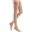 Mediusa Compression Stocking Mediven Plus Thigh High Size 5 Beige Closed Toe - 29605