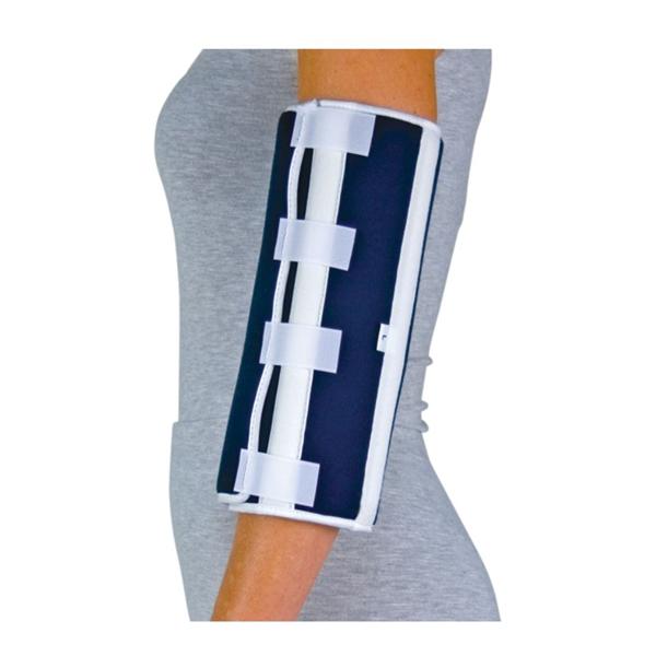 DJO Immobilizer Adult/Youth Elbow Nylon/Foam White/Blue Size Medium Ea - 79-91515