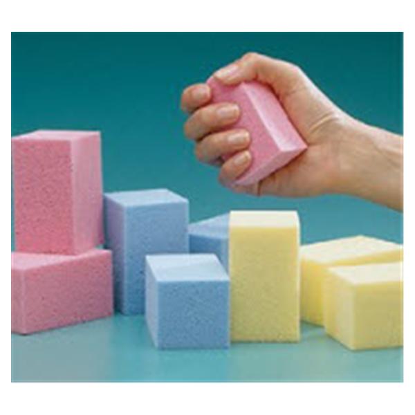 Patterson Medical Block Rehabilitation Temper-Foam R-Lite Blue Size Medium 32/Pk - A9087