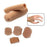 Patterson Medical Cap Orthopedic Silipos Dgtl Gel/Mesh 2.5X.75" Beige Size Small/Medium 8/Package - A526004