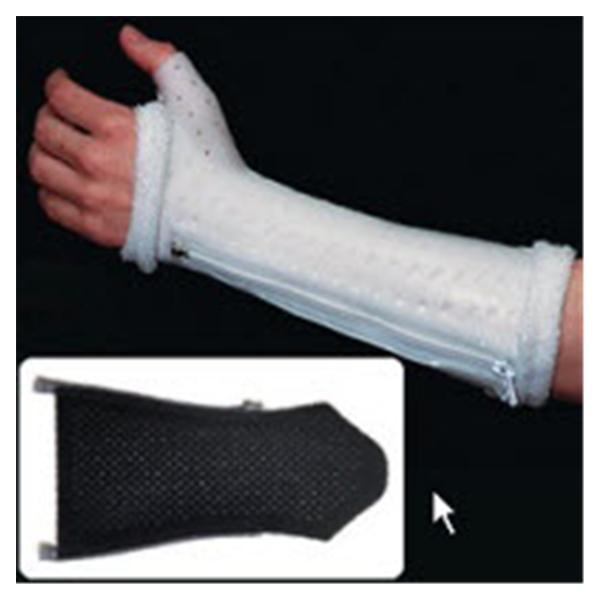 Patterson Medical Splint Aquaform Long Wrist Aquaplast White Size Small Ea - A175001