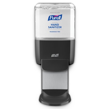 Purell ES4 - Hand Hygiene Dispenser Graphite ABS Plastic Manual Push 1200 mL Wall Mount - Gojo - 5024-09